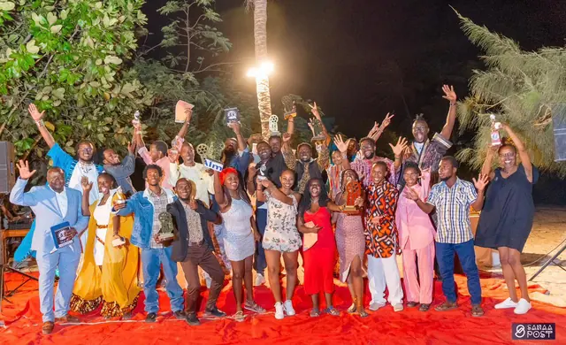 Kilifi Creek Festival filmmakers celebrating with their awards
