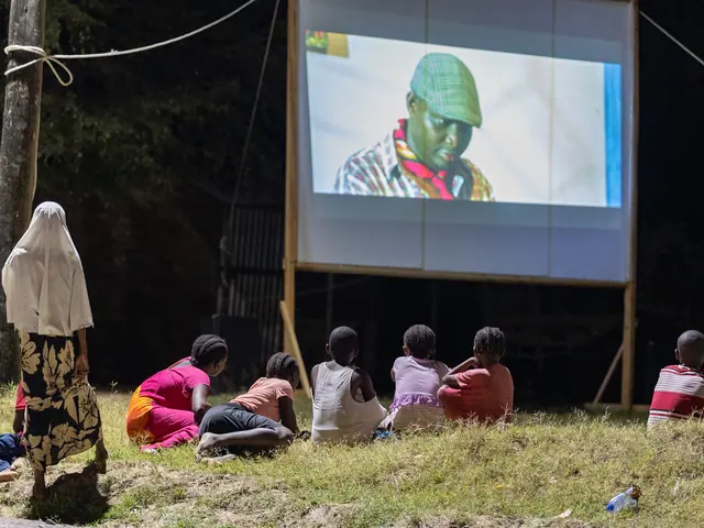 Film screening audience